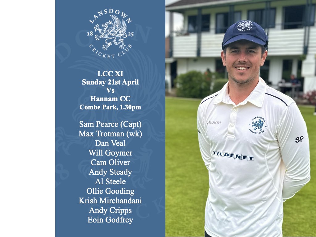 Can't quite beleive we're saying this but CRICKET IS BACK! 🍺🏏🌞🇪🇪🇪🇪

This weekend's teams to face Keynsham CC @KCCNewsDesk and Hanham @HanhamCC 

#Gowellboys
#upthedown
