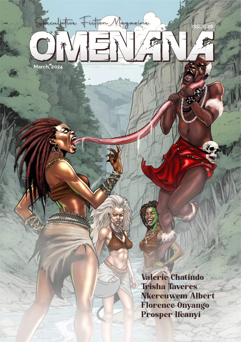Omenana Speculative Fiction Magazine is doing important work for African and African diaspora speculative fiction. We do need your support. Read, share, recommend, and become a patron. We need to get this magazine to pro rates level.