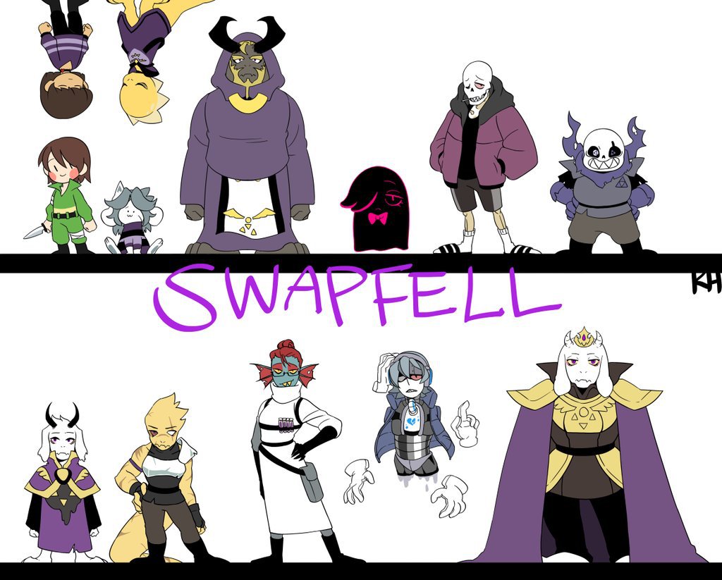 Much needed thread explaining the differences between the Fellswap/Swapfell AUs