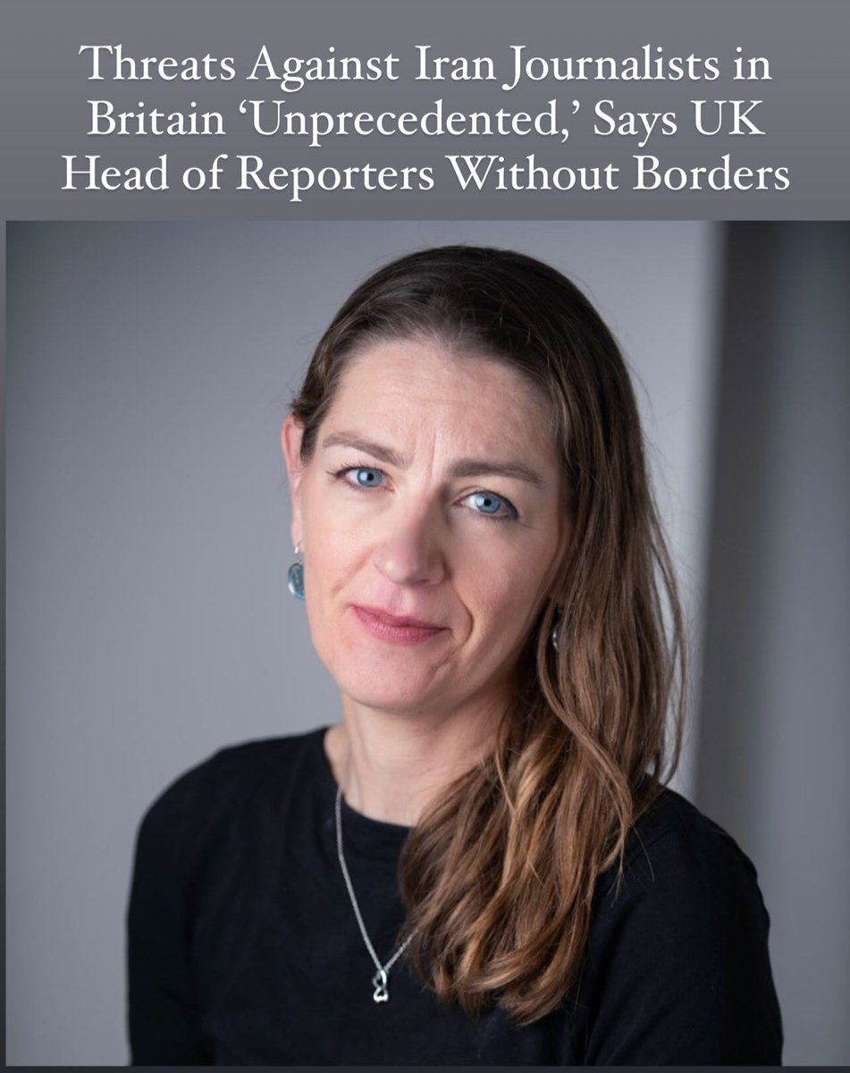 KayhanLife's tweet image. Threats Against #Iran Journalists in Britain ‘Unprecedented,’ Says UK Head of #ReportersWithoutBorders
@fiona_obrien @RSF_inter @RSF_en @NazeninA @SobukiRa 
WATCH VIDEOS - Tap on link here: kayhanlife.com/news/kayhan/th…