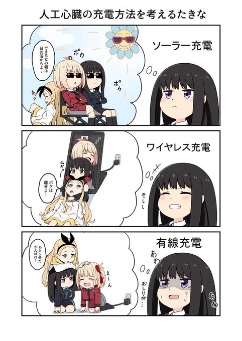 ミニキャラが苦手で練習で描いたやつ
 #軽い気持ちで描いたら思った以上に反響があった絵 