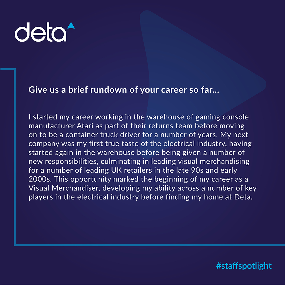 Deta_Electrical's tweet photo. As Visual Merchandiser, Mark is in charge of managing trade counter displays as well as supporting the warehouse on a daily basis 💪 #staffspotlight

#electrical #electricians #electricianuk #electrician #sparky #onthetools #tools #construction #wholesale #wholesaler https://t.co/gd8ifS1x59