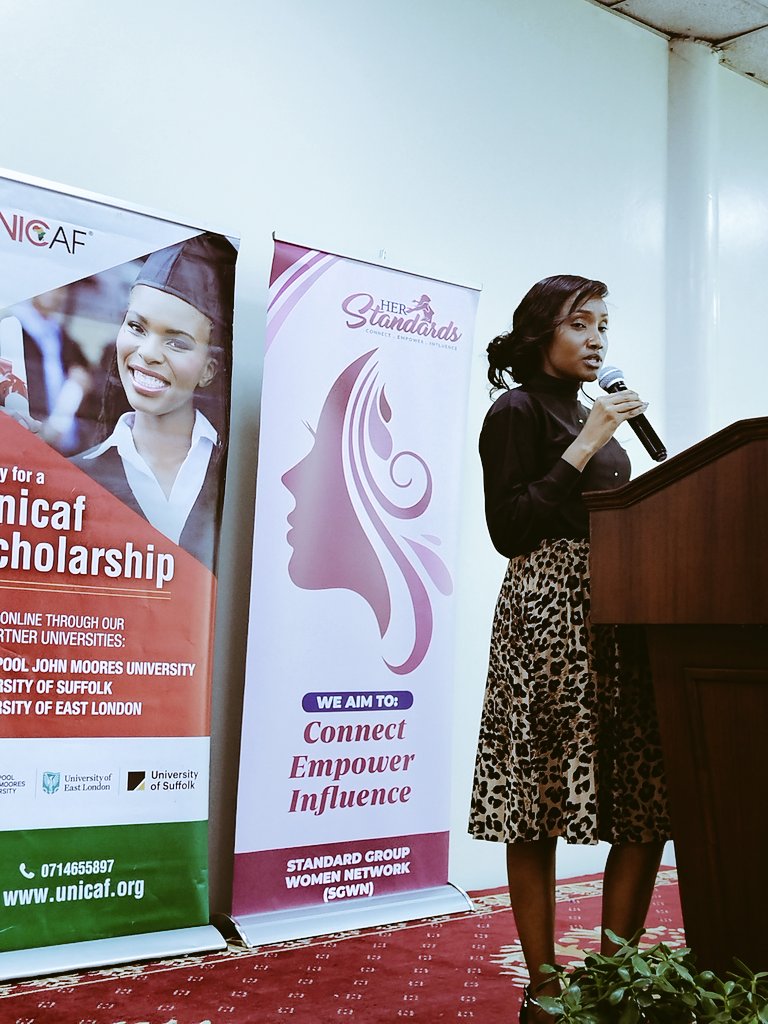 Leah Kuala, Founder, Authentically You Global encourages graduands to instill key values of:
1. Self-awareness
2. Introspection
3. Paradigm shift
4. Mindfulness
#HerStandards #SGWN #SGWNCOHORT2