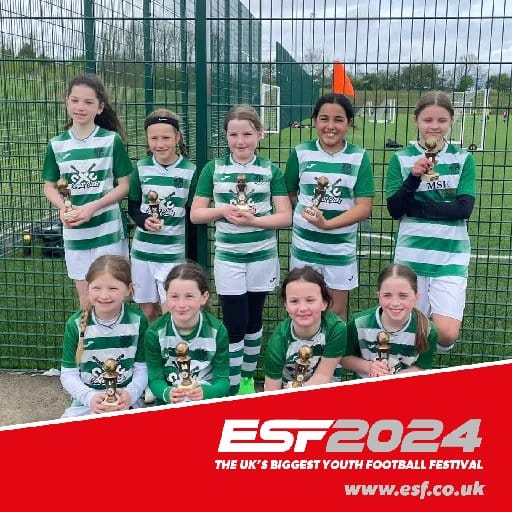 Taking my team, Whiteleas Diamonds U10 girls team to @ESF_Football at Skegness this weekend. Not sure who's more excited, me or them. 🤣 #Diamonds #OnTour #GirlsFootball @Teamgrassroots_