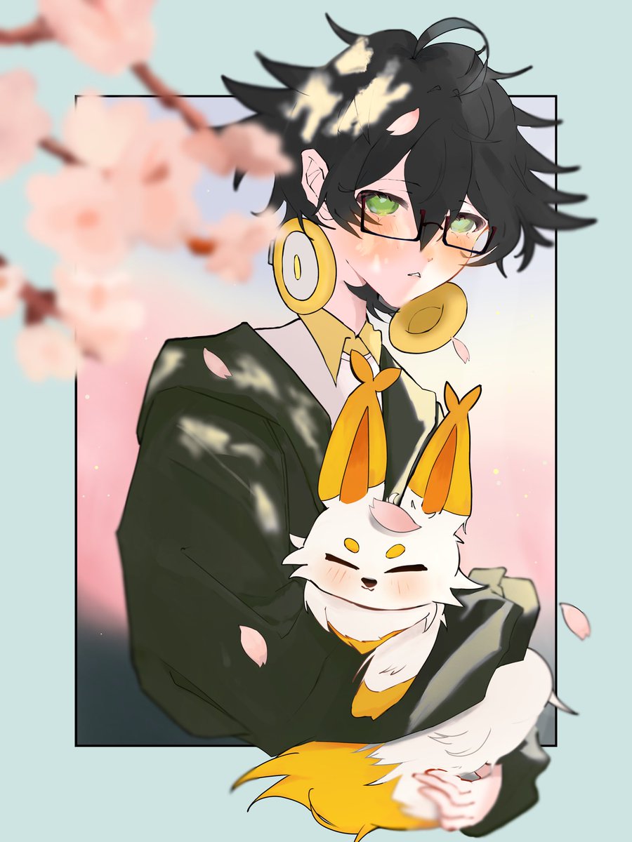 #はよ見ろやあ #ドズル社アート 
　　✿.*・✿.*・  春    ❀.*･ﾟ❀.*･ﾟ