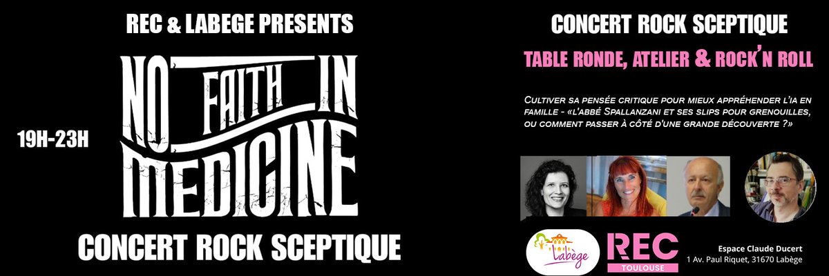 Vous arrivez le vendredi 26 pour démarrer le Rec le lendemain à la 1ère heure ? On a une surprise pour vous avec @MairieLabege ! Rdv le soir à 19h à l'Espace Claude Ducert (Labège) pour un 'mini Rec-concert' sur inscription ! (Food truck sur place)🔽 #warmup