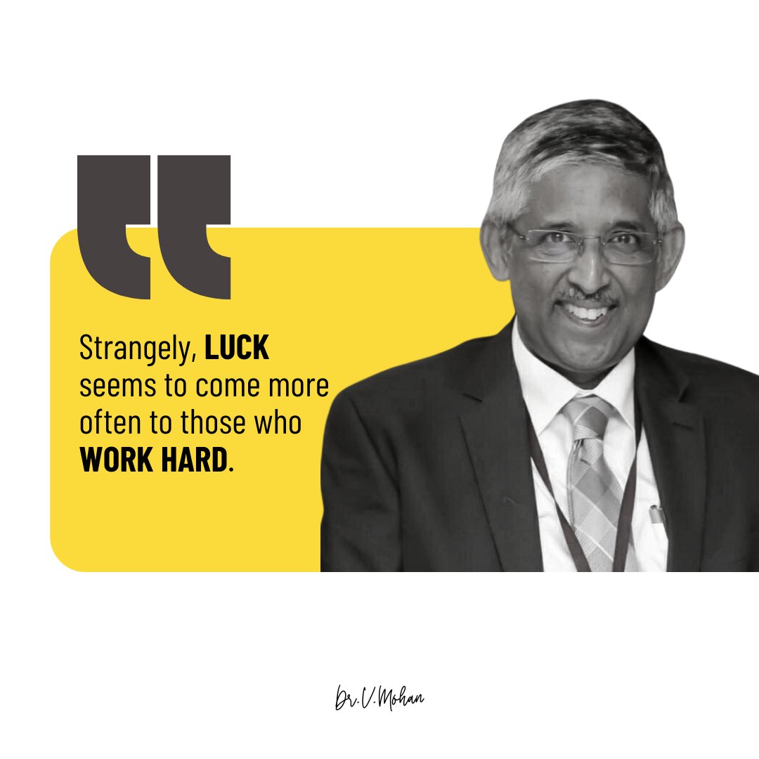 Success isn't just about luck; it's about putting in the hard work and dedication to make your goals a reality. 💪✨

#HardWorkPaysOff #SuccessMindset
#drvmohan #drmohansdiabetes #diabetesmanagement #diabetesinfo #diabeticliving #diabetes #type1diabetes #type2diabetes