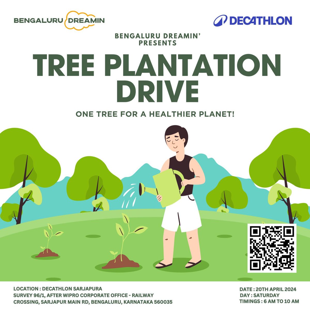 📢 Less than 24 hours to go !!

We have received 𝟱𝟬𝟬+ 𝗥𝗦𝗩𝗣𝘀 for the Walkathon and Tree Plantation Drive happening tomorrow, and we're excited to welcome you all there.

More details 👇
linkedin.com/feed/update/ur…

#BengaluruDreamin24 #Salesforce #Walkathon #GoGreen