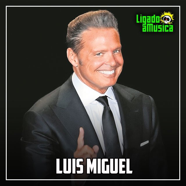 O cantor Luis Miguel completa 54 anos.

#luismiguel #ligadoamusica