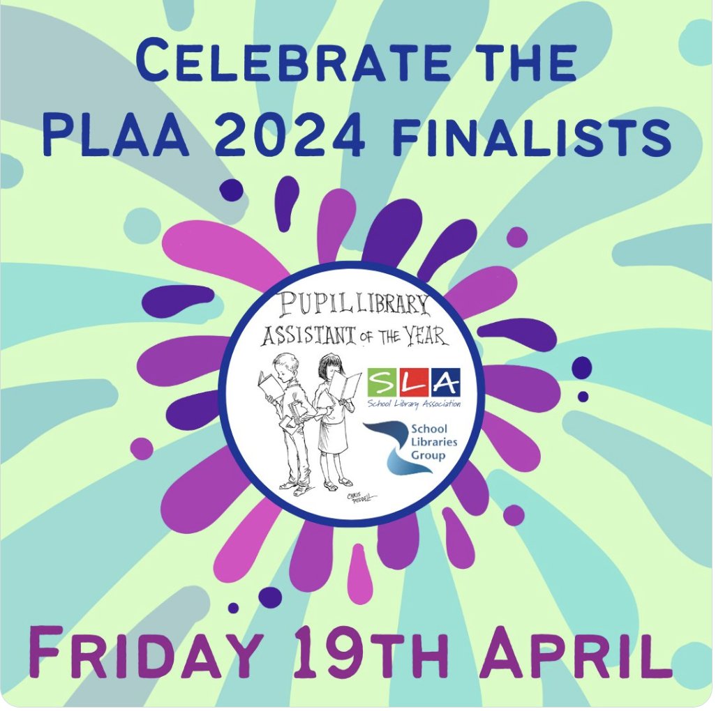 Off to the Pupil Library Assistant Awards up in London today.  Such a great way to celebrate all the awesome young bookwprms out  there! #PLAA2024 @plaa_uk