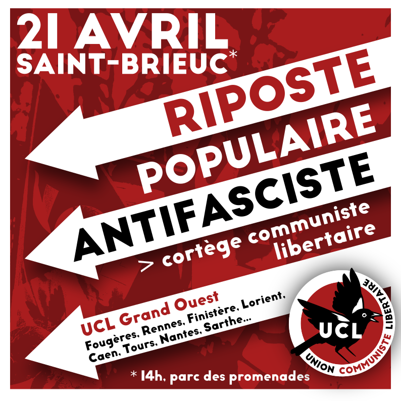 ucl37's tweet photo. La présence #UnionCommunisteLibertaire était contre la censure & la répression, l'UCL est abstentionniste et continue à construire les #ContrePouvoirs et réaliser un travail unitaire large pour lutter contre le capitalisme et son bras armé l'#ExtremeDroite
https://t.co/yFncjhZBUz https://t.co/XbNuRrUkBp