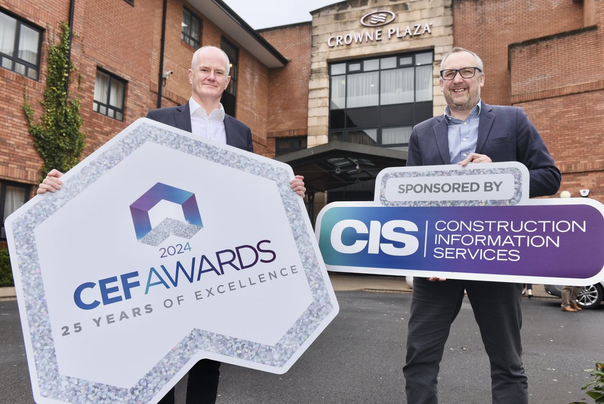 CEF are proud to announce the 2024 CEF Construction Excellence Awards alongside our headline sponsors @CISireland !👷‍♂️ 🏗️ Visit our website now for full details on how to enter 👉 tinyurl.com/44smth77 #CEFawards24 @CISNorthernIre
