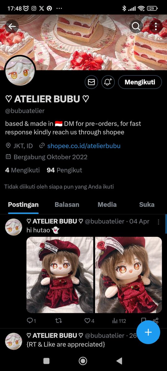 Lcl_onge's tweet photo. @dollmenfes @bubuatelier Done min https://t.co/L4UQGGAd3j