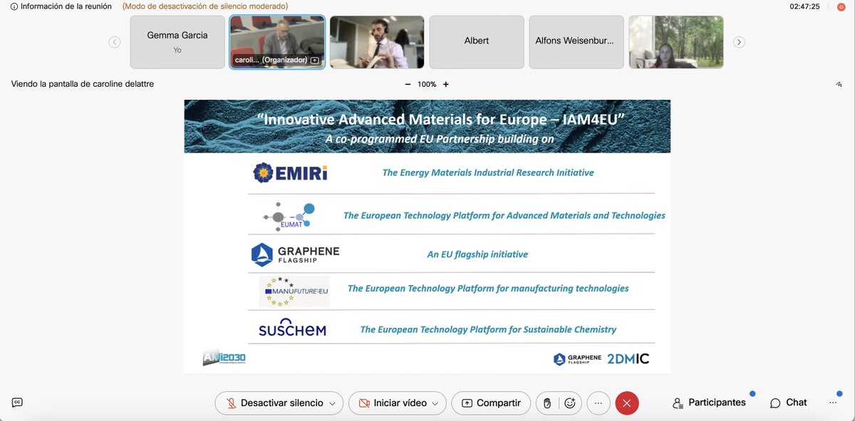 🎙️ Our Core Team Coordinator Philippe JACQUES voicing industry needs &amp; presenting AMI2030 &amp; the upcoming EU partnership on innovative advanced #materials!