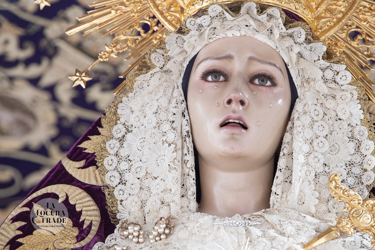 Es viernes en Granada. La belleza bajo palio <a href="/HdadEscolapios/">Hermandad de los Escolapios</a> <a href="/lalocuracofrade/">LaLocuraCofrade</a>