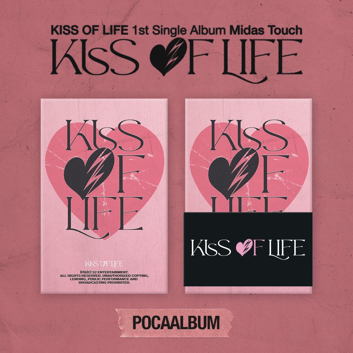 💘 GIVEAWAY 💘

🎁 album kiss of life midas touch photobook ver &amp; pocaalbum ver
(1pcs masing²) 
2 winner

rules :
♡ follow <a href="/mijanstore/">Mijan Store 👑</a> 
♡ rt + like tweet ini

good luck 😉💘