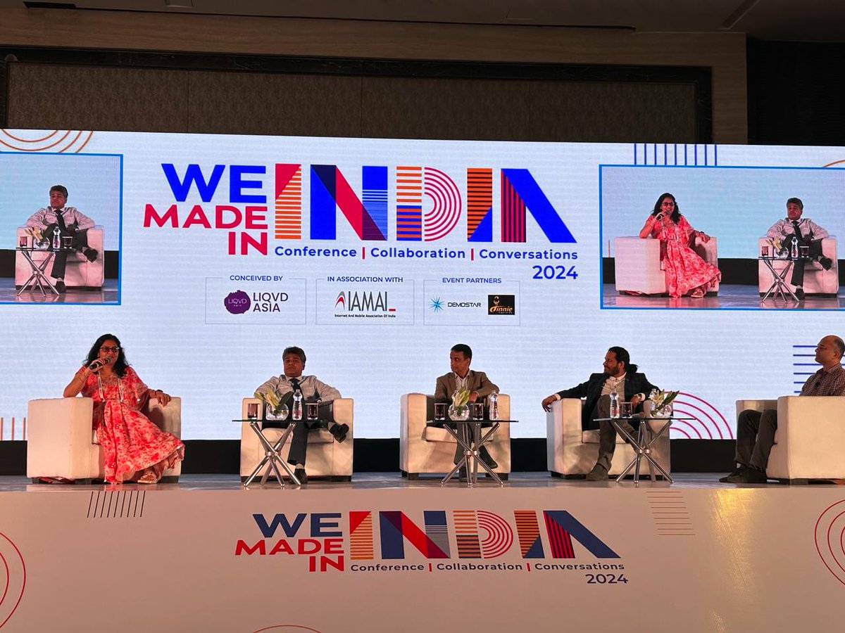 Chalo (@chaloapp) on Twitter photo Our Co-founder and Director, Priya Singh was a part of <a href="/wemadeinindia/">We Made In India</a>, 2024. In the panel discussion on 'Made in India Impact to New Age India', she spoke about Chalo's vision to harness India's diversity as a springboard for global innovation in public transportation.
She Our Co-founder and Director, Priya Singh was a part of <a href="/wemadeinindia/">We Made In India</a>, 2024. In the panel discussion on 'Made in India Impact to New Age India', she spoke about Chalo's vision to harness India's diversity as a springboard for global innovation in public transportation.
She