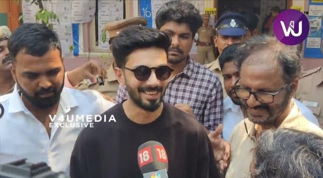 #Rockstar #Anirudh cast his vote today! ☑️🗳️ ▶️youtu.be/xRM_pzejgTw?si… #Vote #Election2024 #ElectionDay #ElectionCampaign #ElectionCommissionofIndia #voting #VotingRights #GeneralElections2024