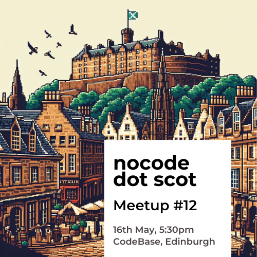 Just sent out my family's slightly less popular newsletter, upcoming nocode events in Scotland. Have a read 👇🏻 mailchi.mp/d972e2369558/u…