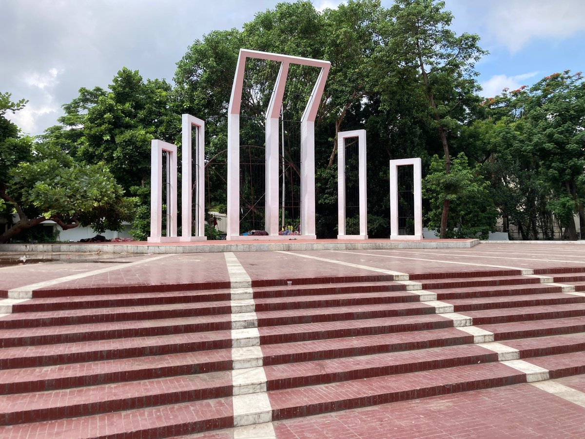 I visited Tiananmen Square when I was a child. I didn’t understand resistance, yet felt the lasting pain and power even then. Last year, I visited the site of the Dhaka University Massacre and continued to feel what my people willingly sacrificed for their liberation.