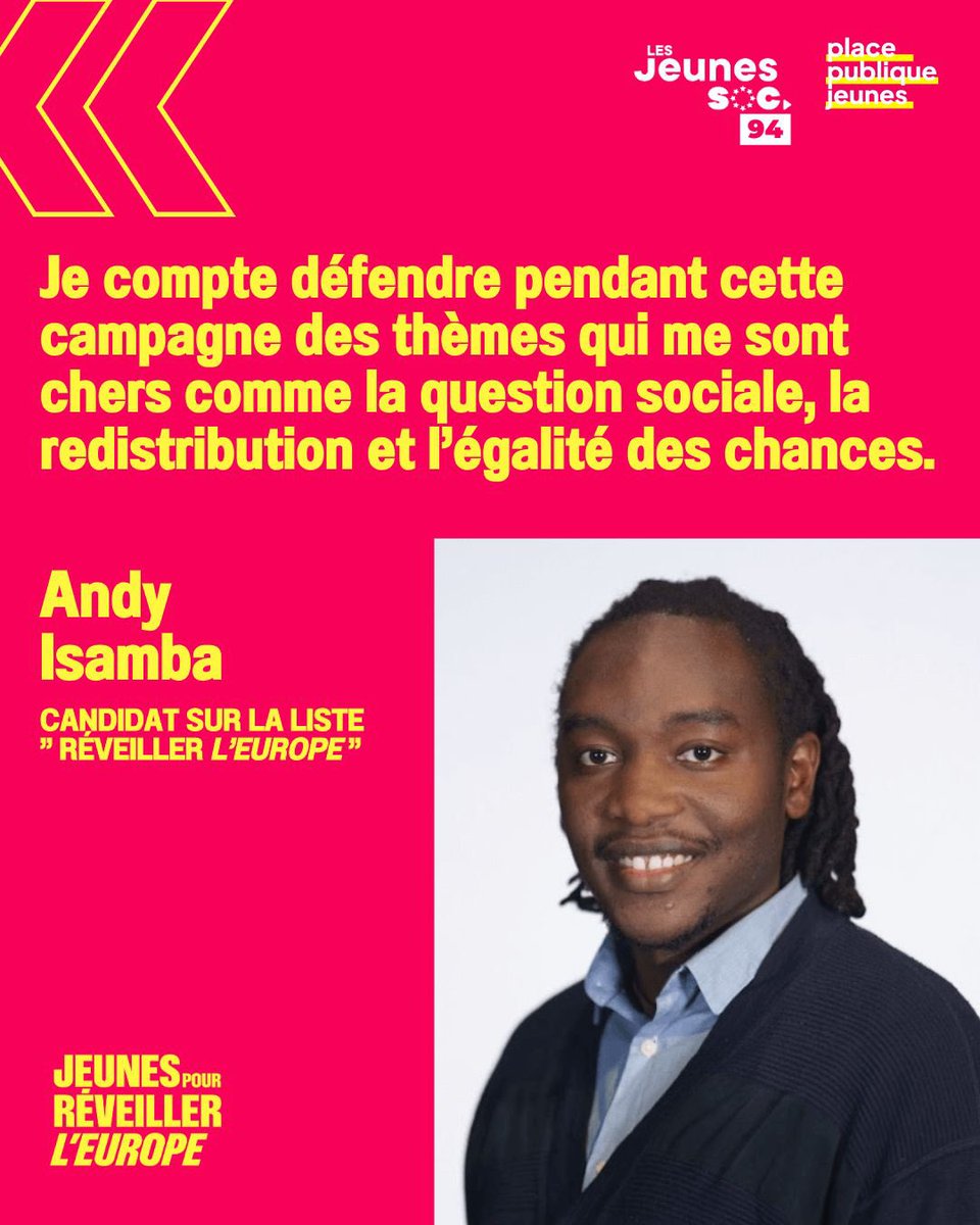 🔴🟡 Dans l’article de @94citoyens retrouvez la présentation de nos candidats jeunes du Val-de-Marne sur la liste #ReveillerLEurope : @MPereiraJoao et @Andy_isamba !

#Europeenne2024 #RendezVousle9Juin 

👉 94.citoyens.com/2024/europeenn…