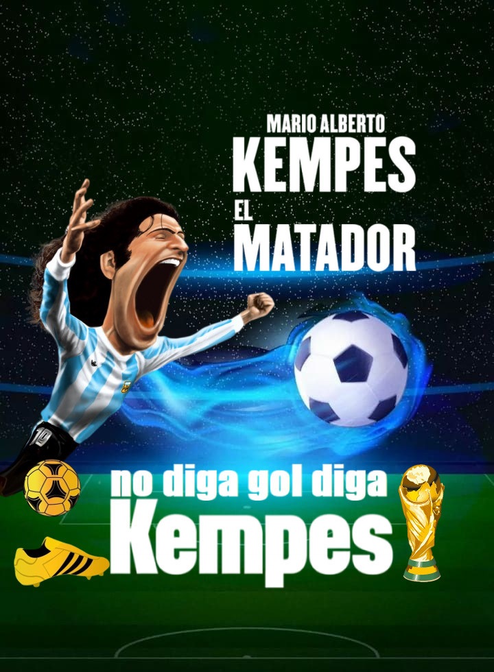 #BuenViernes  #ElMatador #MarioKempes 🔟⚽️🏟️
#NoDigaGolDigaKempes 🔵⚪️🔵🏆⭐️⭐️⭐️