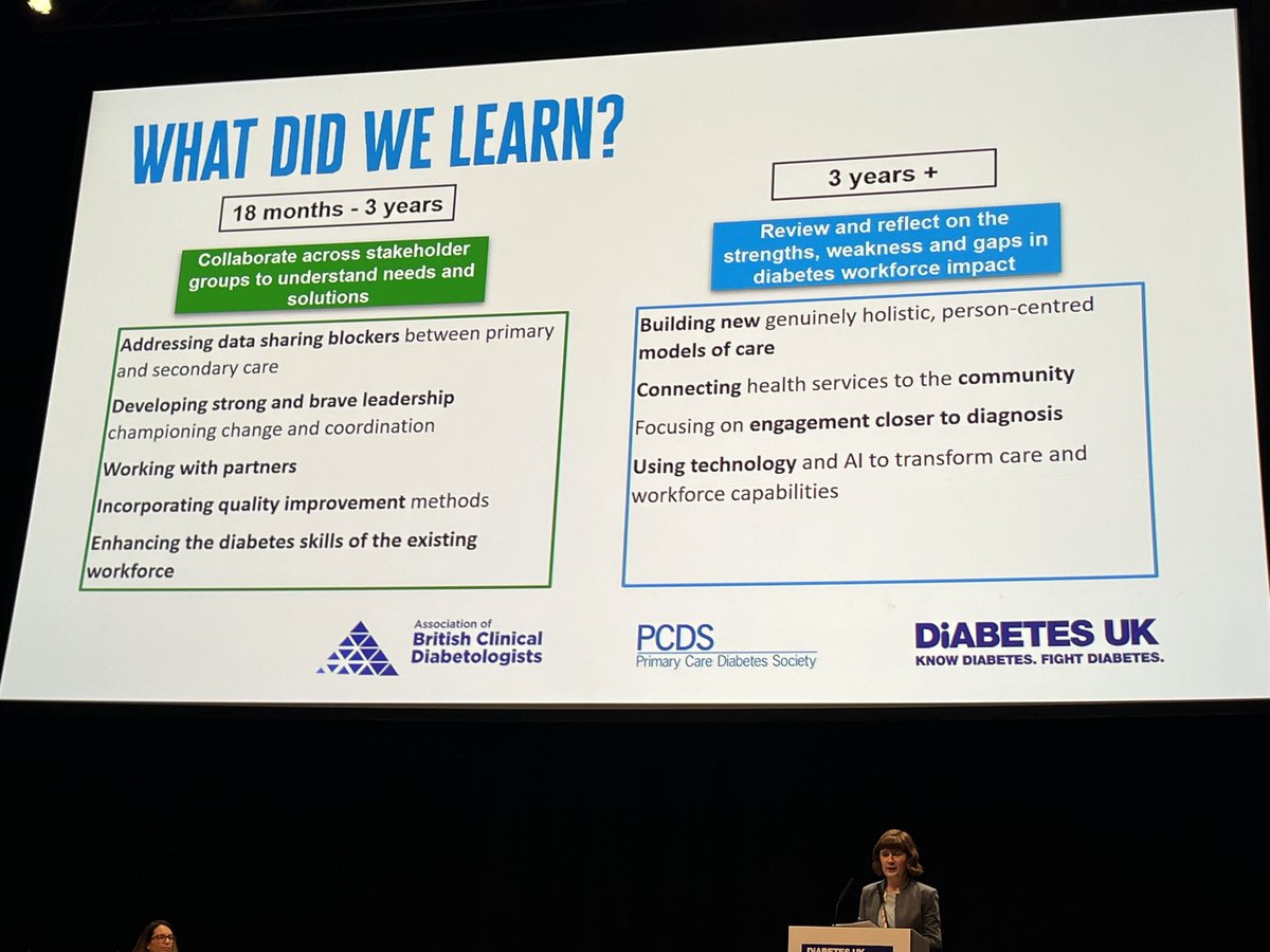 Great talk by @DiabetesUK looking at workforce challenges. Something we are looking at with the @DISNUKGroup #DUKPC2024