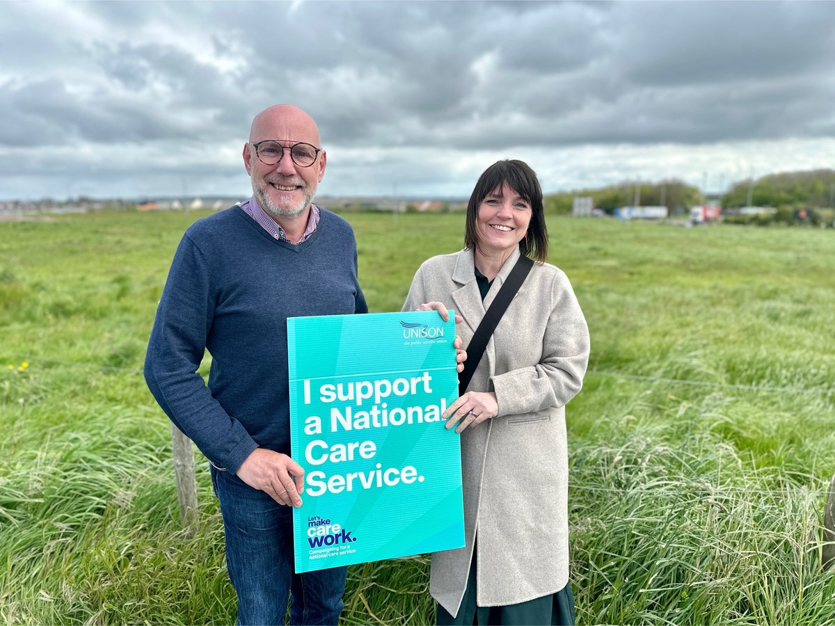 UNISONSW's tweet photo. “I strongly believe that the UNISON campaign offers a promising starting point for this necessary change”

Leigh Redman, Labour's parliamentary candidate for Bridgwater &amp; Burnham, has added his support to UNISON's campaign for a National Care Service.

#LetsMakeCareWork https://t.co/fn58ia3AKK