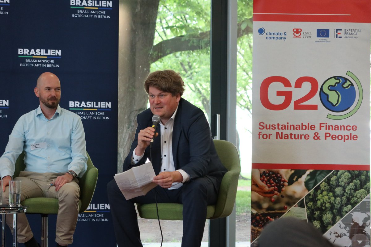📢Ingmar Jürgens, CEO of Climate & Company took part in the 2nd panel of the workshop, reflecting on the challenges & opportunities regarding #disclosure on #biodiversity. 🌍