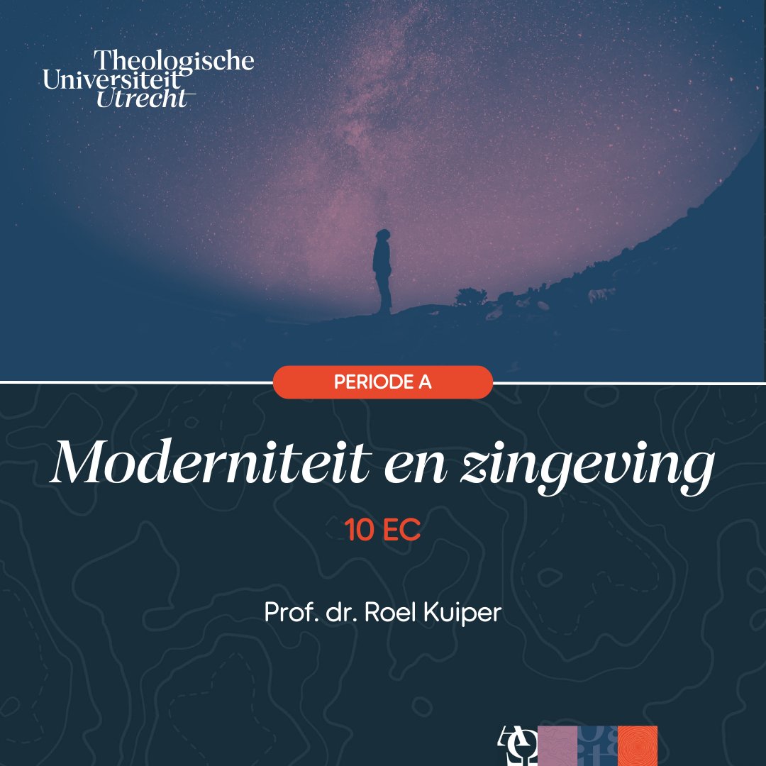 Aan de slag met secularisatie, verlichtingskritiek, identiteitspolitiek, het antropoceen, post-truth-samenleving, en crisisbewustzijn?

Volg het vak Moderniteit en zingeving in Periode A aan de @UtrechtTU!

Meer info:
tuu.nl/keuzevakken-ov…

#tuu #utrecht #moderniteit #zingeving