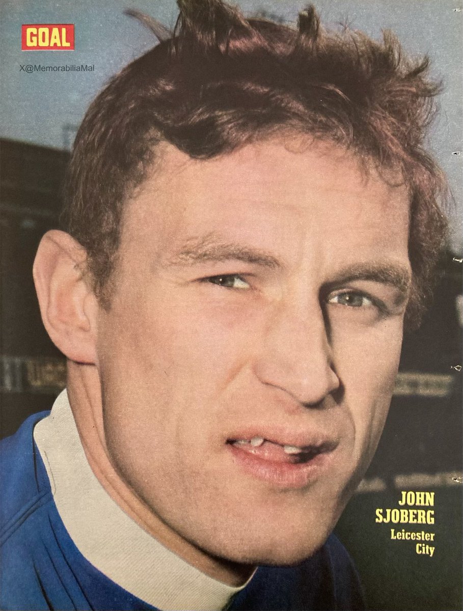 John Sjoberg #LCFC Goal magazine 3/1/70