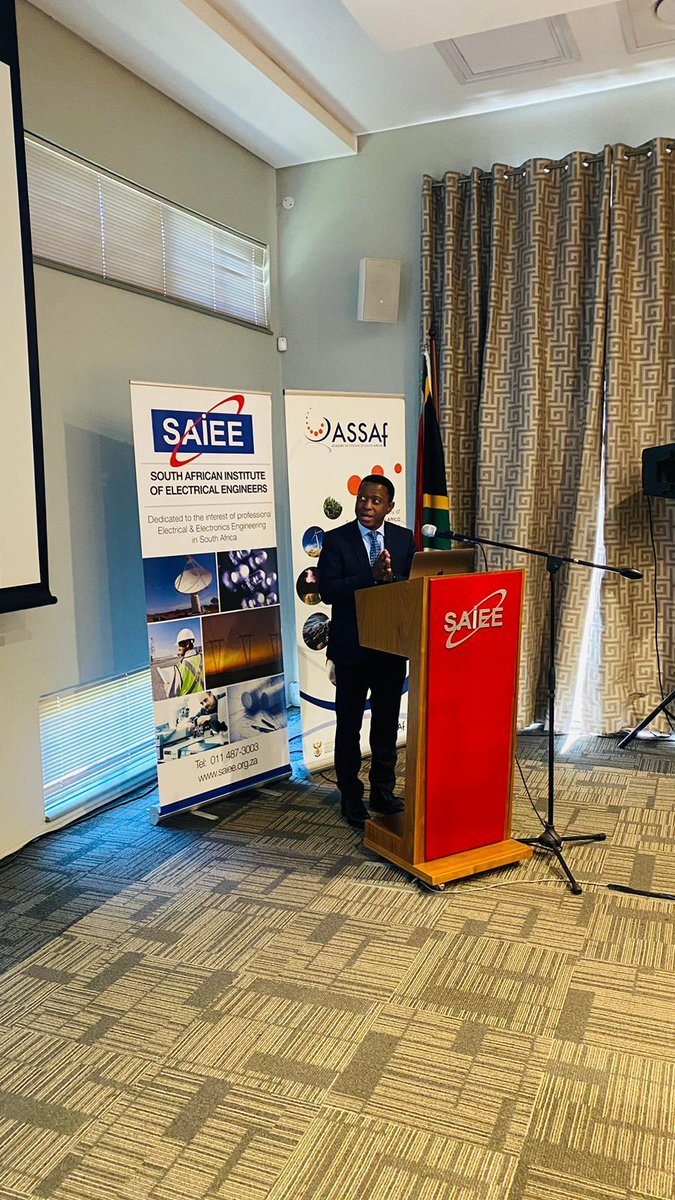 Prof Mike Sathekge ASSAf Study Panel Chair delivers the Keynote Address: Presenting the ASSAf Study on Nuclear Technologies.
