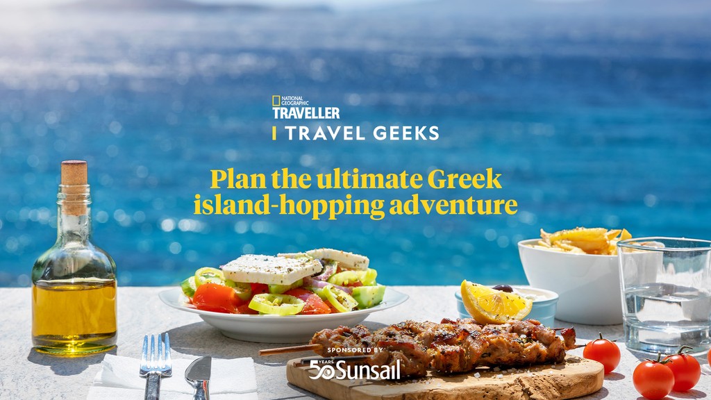 Enjoy a taste of Greece at National Geographic Traveller (UK)’s latest live event, Travel Geeks: Plan the ultimate Greek island-hopping adventure, an evening of mezze and itinerary inspiration at London’s Arboretum members’ club on 16 May. Book now at: ngtr.uk/9027