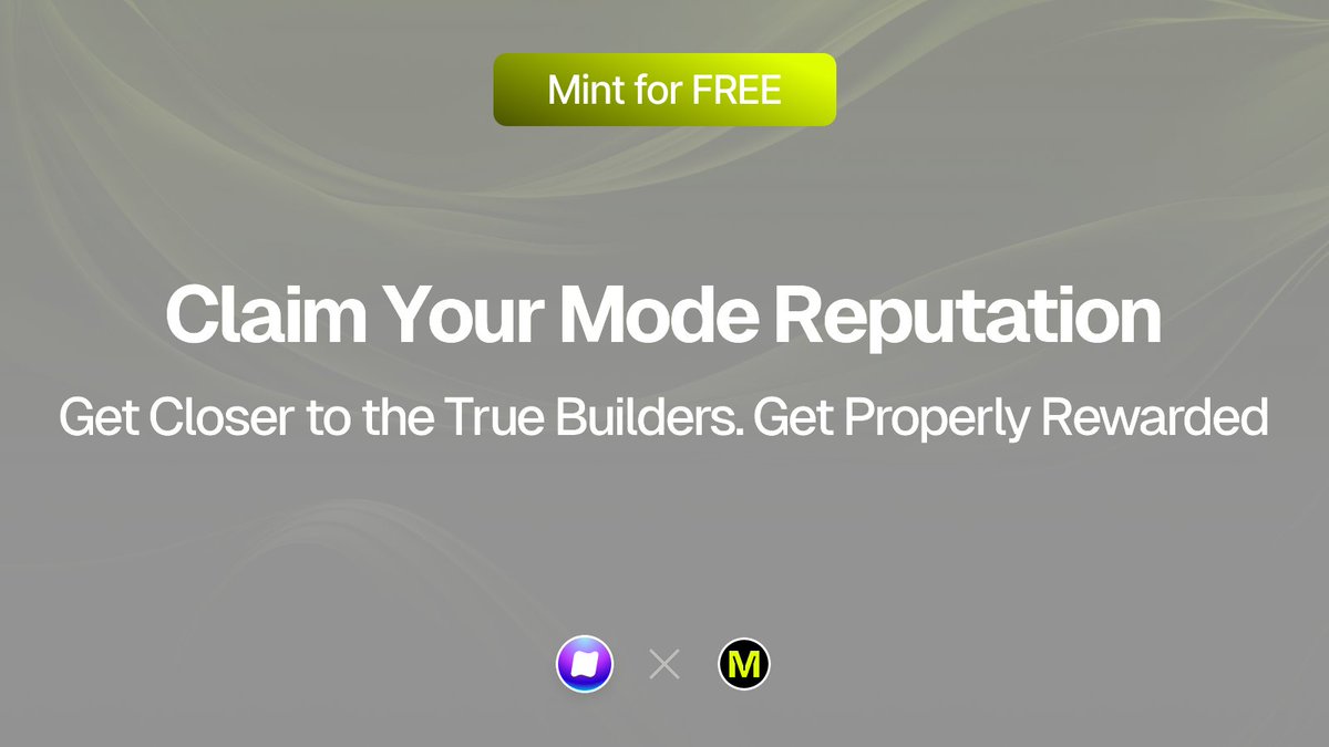 0xNomis's tweet image. ✨ A Brand-New Score for Your #Onchain Reputation Journey w/ @modenetwork!

Mint Your #Mode Reputation Score for FREE within the next week to Get Closer to Rewards 🔗 nomis.cc/mode

1/ Your Own Mode Score can unlock a world of exciting activities we&apos;ve prepared for you!