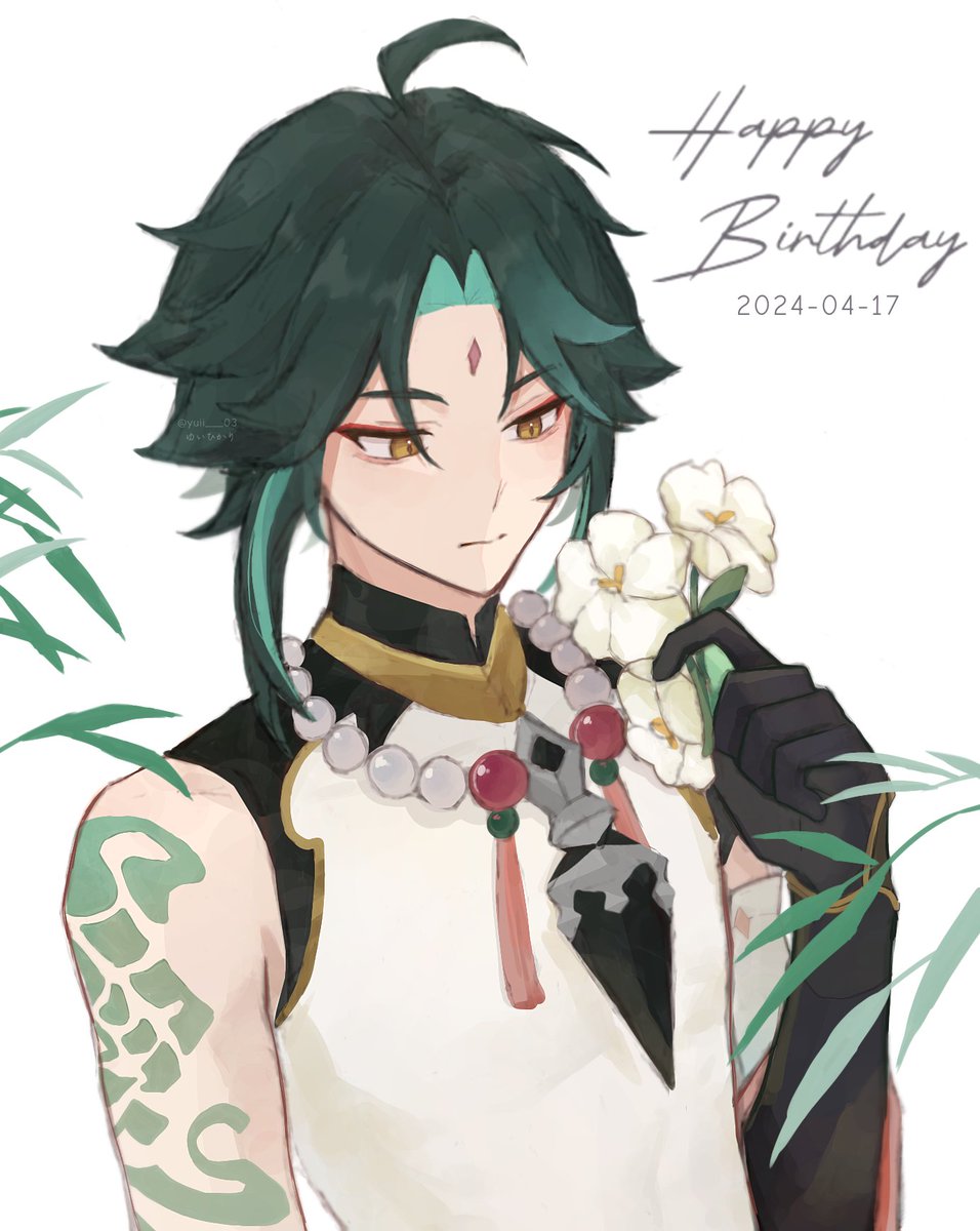 Late birthday gift for Xiao
#魈生誕祭2024