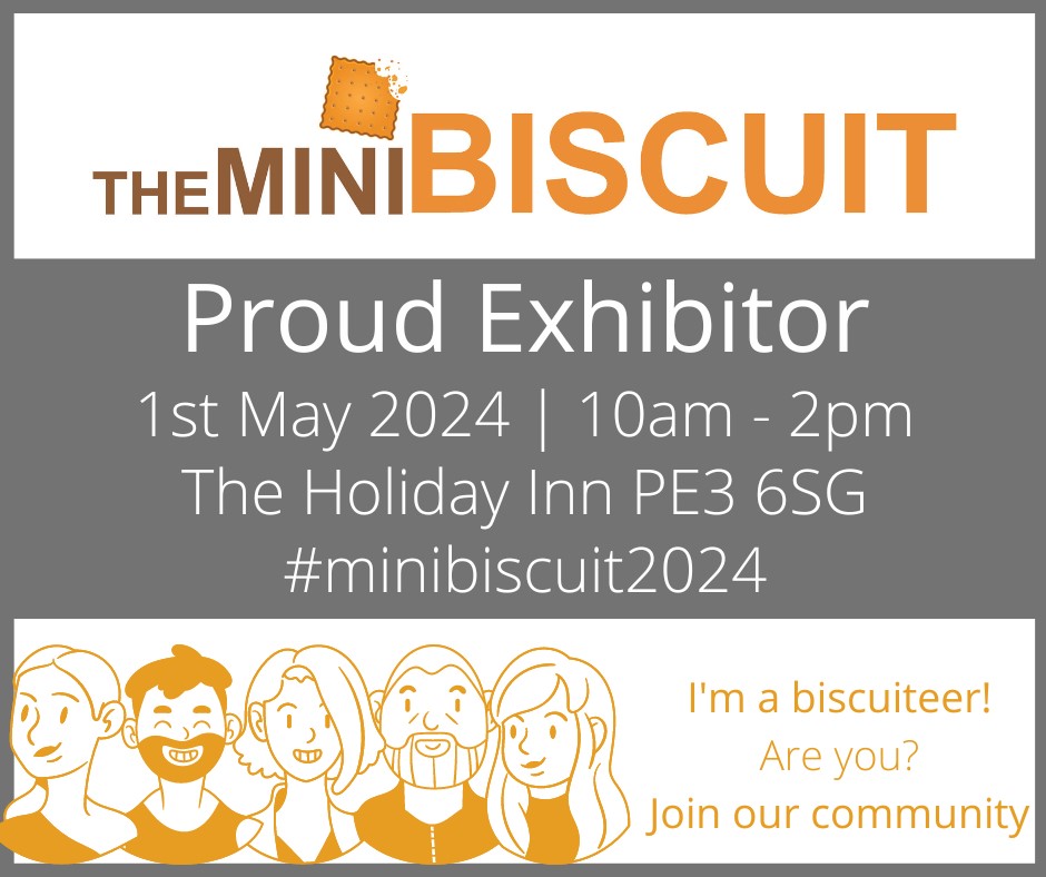 📢Exhibitor News - The Mini Biscuit Peterborough📢 A table top exhibition for those businesses in and around East Anglia boasting over 200 stands. 📅01 May 2024, 10:00 – 15:00 📍Holiday Inn West, Thorpe Wood, Peterborough PE3 6SG 👉Register: bit.ly/3QbUGJY
