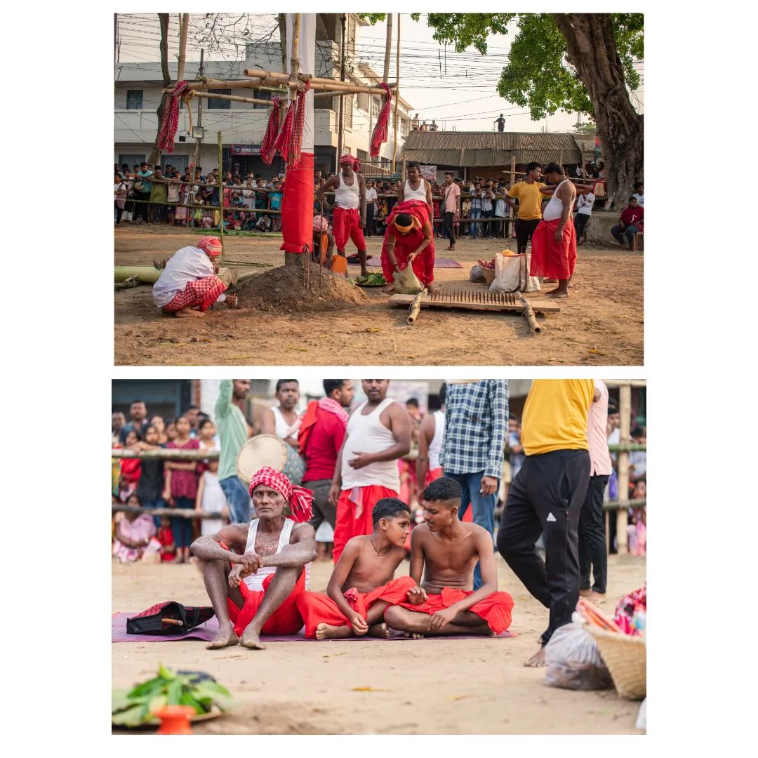 Gajan: A Hindu Folk Festival 🌸 📍 Udaipur | Tripura. Picture Courtesy: Kaushik Deb.
