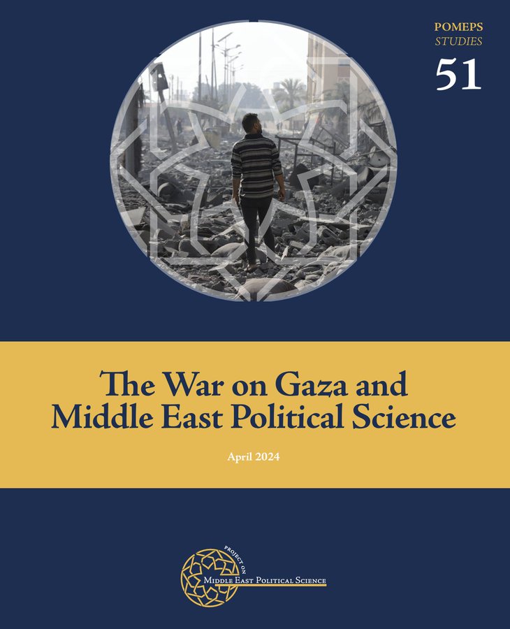 Happy to share my latest article with @POMEPS on 'Supporting plausible acts of genocide: Red lines and the failure of German Middle Eastern Studies'. pomeps.org/supporting-pla… It's part of a POMEPS SI on 'The War on Gaza and Middle East Political Science'.