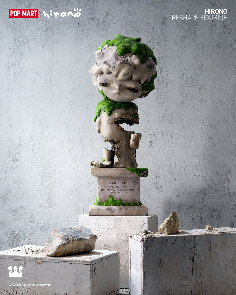 POPMART hirono RESHAPE ビッグサイズ 未開封 POPMART hirono RESHAPE