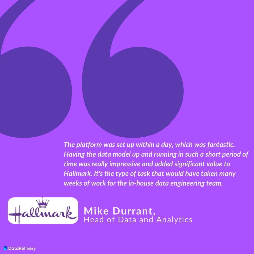 The Data Refinery tweet media