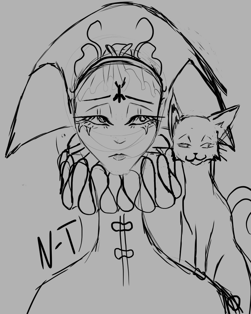 NeonThrill's tweet photo. White Truffle quick sketch! https://t.co/5ubsoPk8Xc