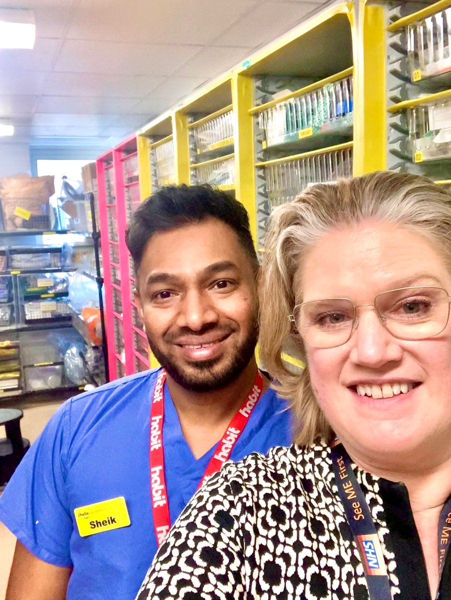 Brilliant QI project on ICU to reorganise their store room! This will make it easier for the team to find the organ system kit in an emergency💙 Thanks to Sheik and the team for driving this instrumental project! Other wards are hoping to implement similar projects!