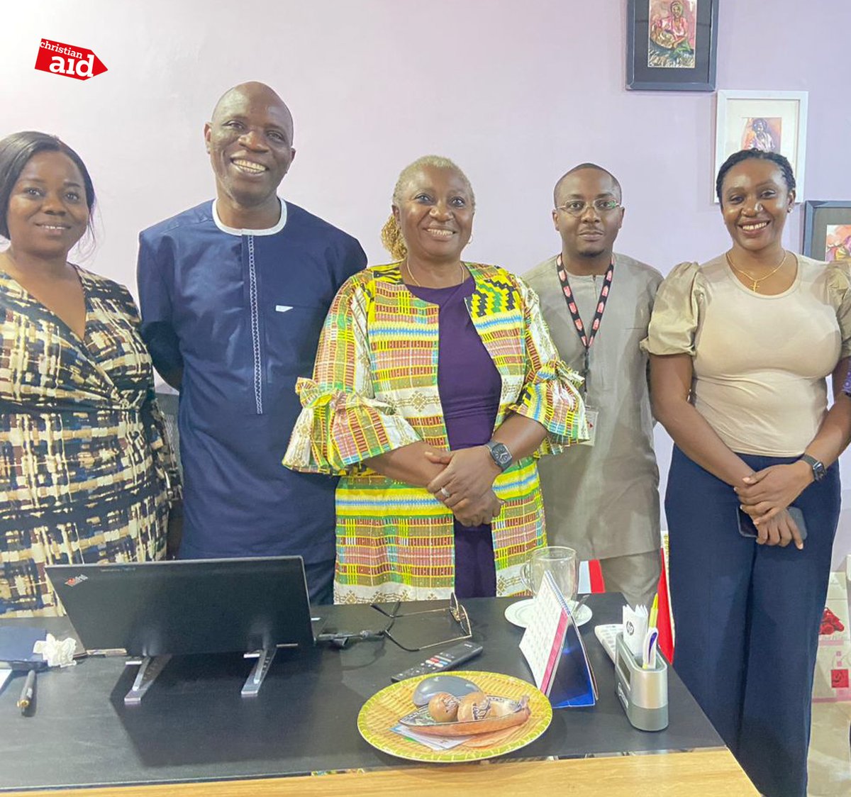 #Partnerships The Head of Programme, Victor Arokoyo and his team, visited @cislacnigeria and @WEP_Nigeria to discuss project progress and future plans, aligning with Christian Aid's focus on localization. #Localization #SustainableChange #StandingTogether #ChristianAidNigeria
