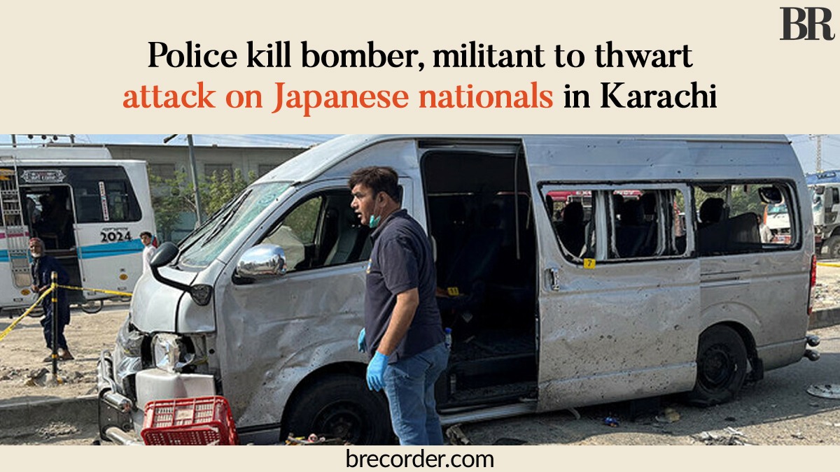 Bomber and a militant killed !! 💥 Police thwart attack on Japanese nationals in Karachi, Pakistan !! #Landhi #Karachi #Japan