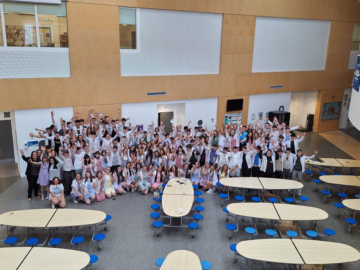 Today we said a fond farewell to our fabulous S6. They had a wonderful last week in school and maintained their very positive attitude and reputation right up until the end. Wishing them all the best for the future, we are sure it will be bright!