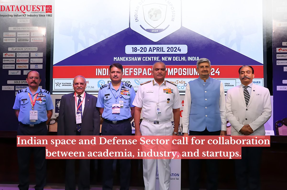 Indian space & defense sectors unite at the 'Indian DefSpace Symposium 2024' to foster innovation & collaboration, bridging academia, industry, & startups for cutting-edge solutions. 

#IndianSpace #DefenseSector #TechnologyGap #Innovation #GlobalPartnerships #DefSpaceSymposium