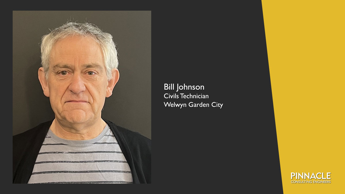 Pinnacle_Advice's tweet photo. Welcome to Bill Johnson who joins us as a Civils Technician, based in our Welwyn Garden City office.

#pinnacleconsultingengineers #civilengineering #structuralengineering #pinnaclepeople #welwyngardencity https://t.co/ElENmftomH