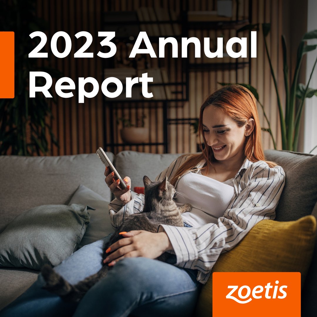 2023 was another strong year of performance thanks to our talented colleagues, diverse portfolio and global scale. #Investors learn more in our #AnnualReport: investor.zoetis.com/financials/ann…