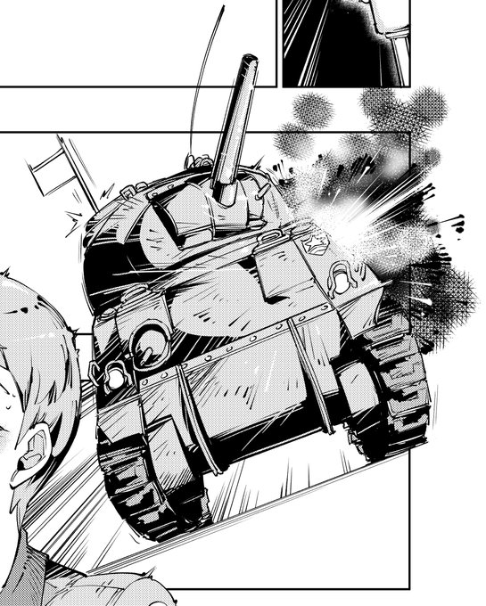 デッサン力の不足もディティールの甘さも黒ベタが全てごまかしてくれる。黒ベタを信じろ。 