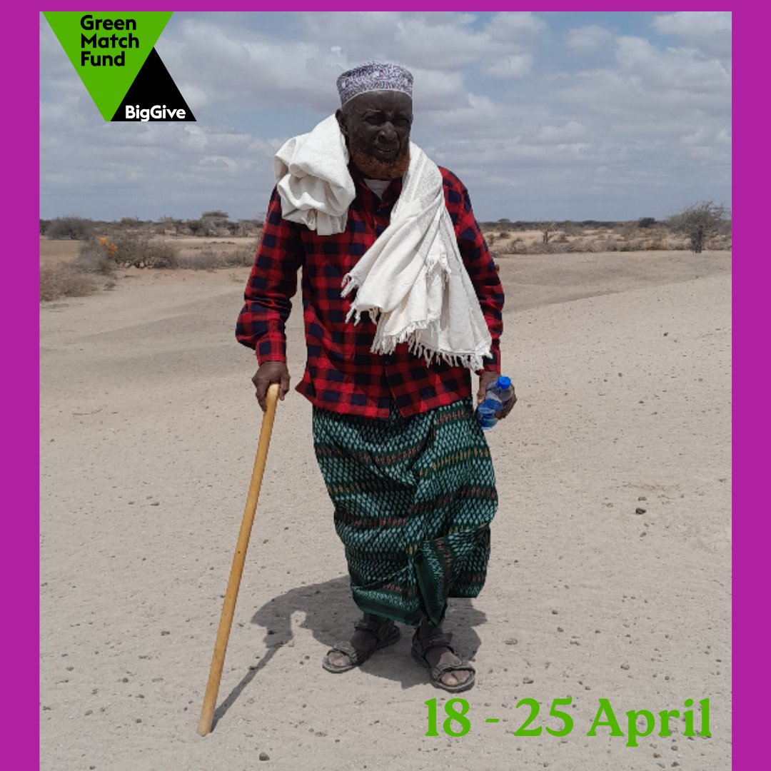 Abdullah Hussein,  a 73-year-old elder, beams as he describes the life-changing impact of the improved Awliya Dam in Kenya.

Donate NOW and make a splash! ➡️  donate.biggive.org/campaign/a0569…